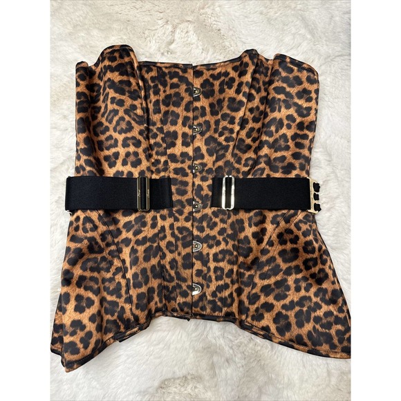 Honey Birdette π€ CHASTITY ππ€ Jaguar Corset Medium *Read Description* - Picture 2 of 9
